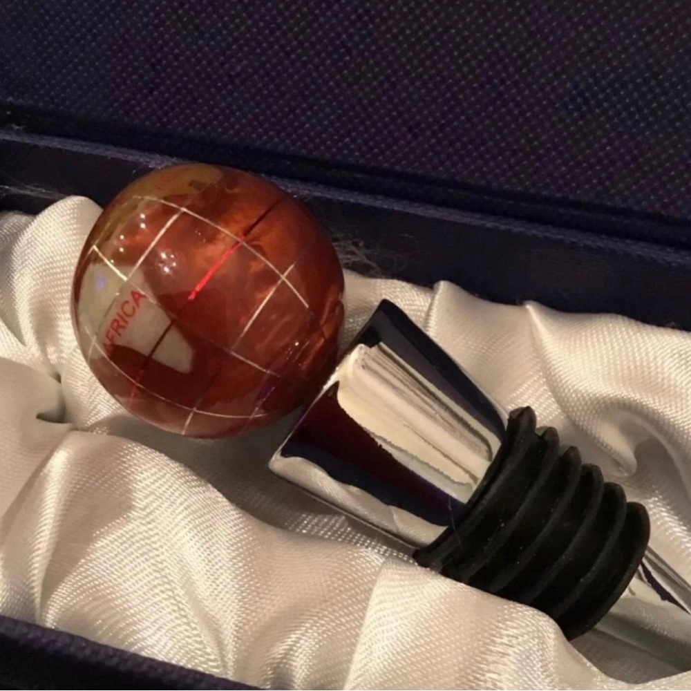 Genuine Multi- Gemstone Wine Stopper